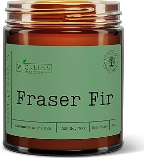 Wickless Candles for Candle Warmer Lamp, Many Scents to Choose, 100% Non-Toxic Soy Wax, Scented Candle Melts for Warming Plate, Handmade in The USA (Fraser Fir)