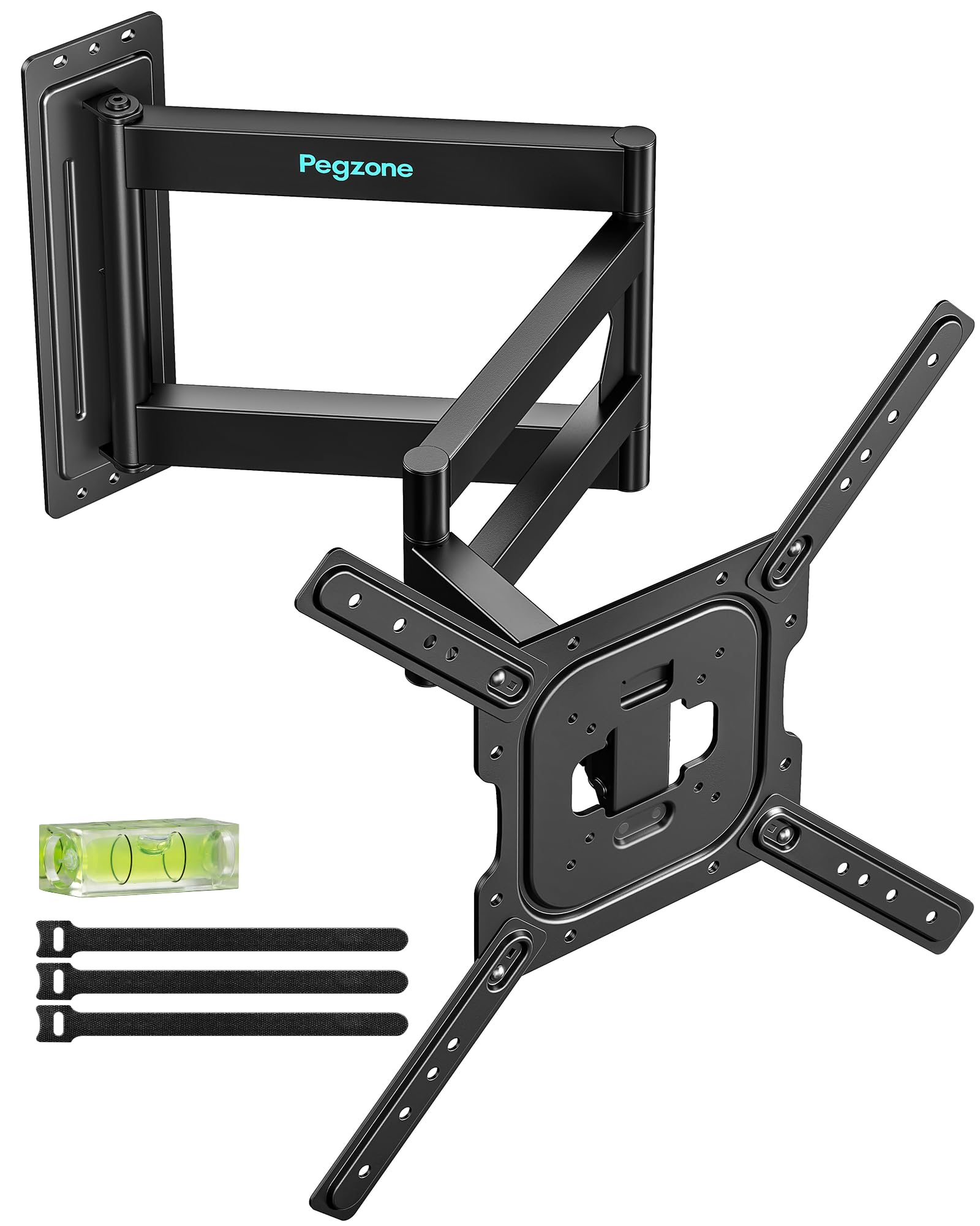 Pegzone Long Arm TV Wall Mount for 23-75 Inch TVs, 38" Extra Long Extension