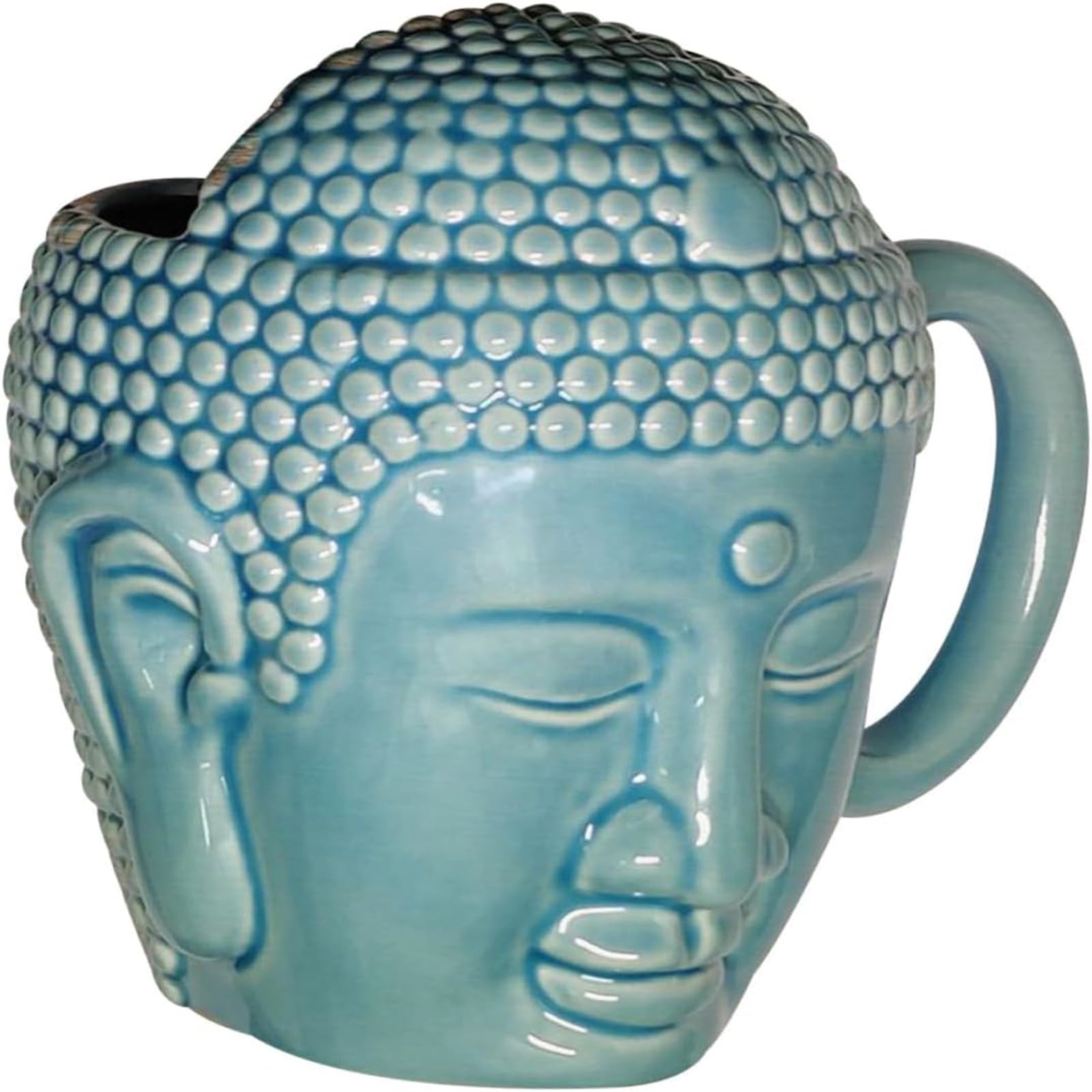Young and Hungry Mug My Buddha Porcelain Cup Buddhism Mug Ceramic Cup for Drinking Coffee Porcelain Cups Ceramic Head Mug Mug Milk Mug Ceramic Tea Cups Coffee Mug Ceramics Yoga (Sky Blue, One Size)