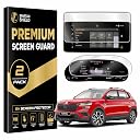 Spartan Shield COMBO Screen Guard For SKODA KUSHAQ 2023 Facelift || 10.1 INCH INFOTAINMENT + 8 INCH DIGITAL INSTRUMENT CLUSTER PROTECTOR || Anti Scratch | Water Resistant | HD Clarity || Kushaq Car 9H Display Accessory 2026+ [Not Tempered Glass] gallery image