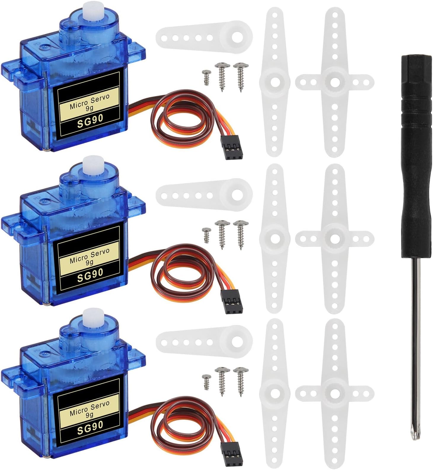3PCS SG90 Micro Servo Motor for Arduino Raspberry Pi DIY