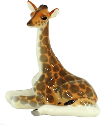 Jirafa Baby Lomonosov - Figura coleccionable de porcelana