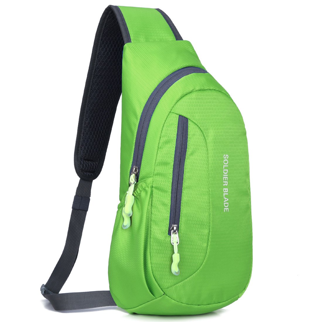 Outdoor Shoulder Backpack,TENGHUI Casual Cross Body Bag,Outdoor Sports Sling Bag Chest Pack with Adjustable Shoulder Strap for Hiking Cycling Camping Travel Man/Women /Teenager