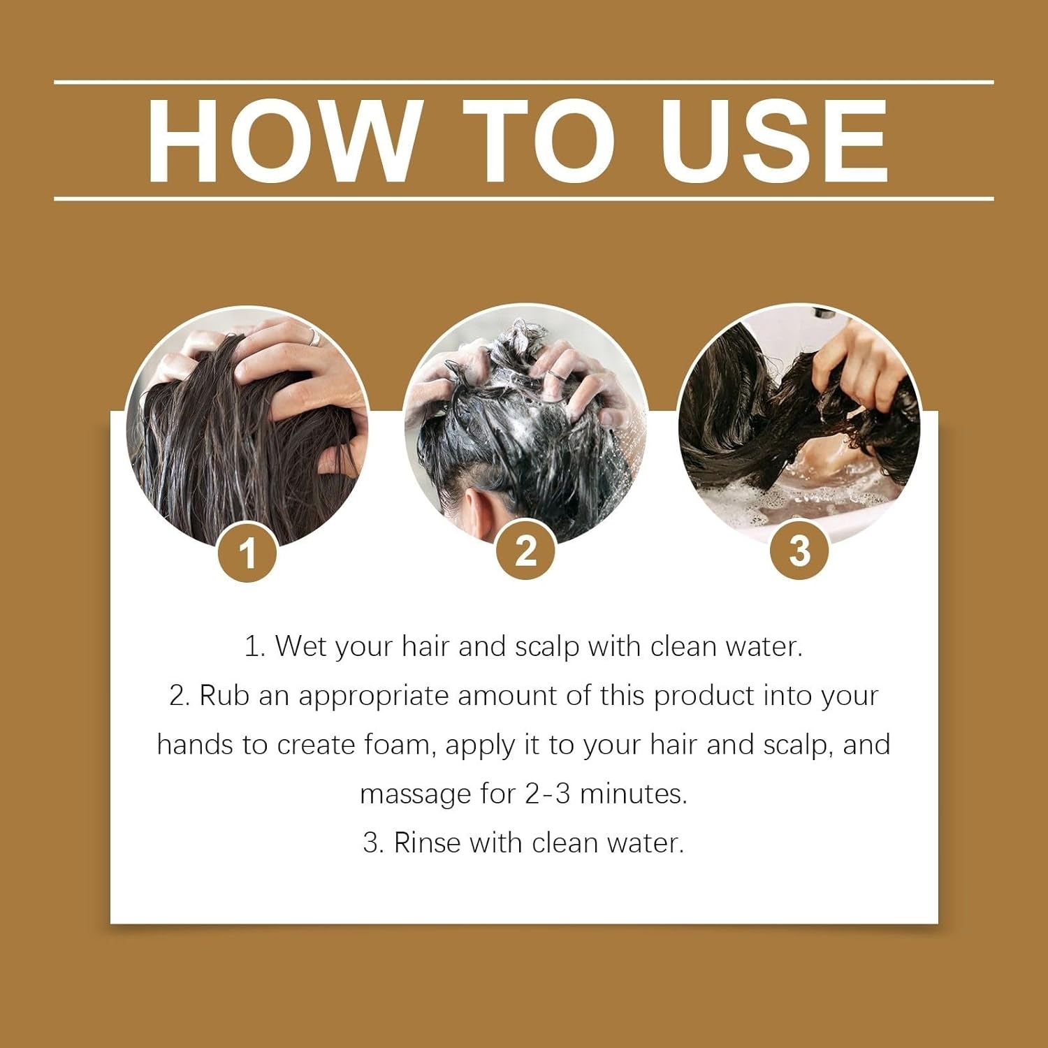 2Pcs Anti-Hair Fall Hair Loss Shampoo, Anti-Hair Fall Promote Hair Growth, Anti Hair Loss Shampoo, Moisturizing & Promoting Hair Growth, Suitable for All Hair Types (2PCS) - Image 7