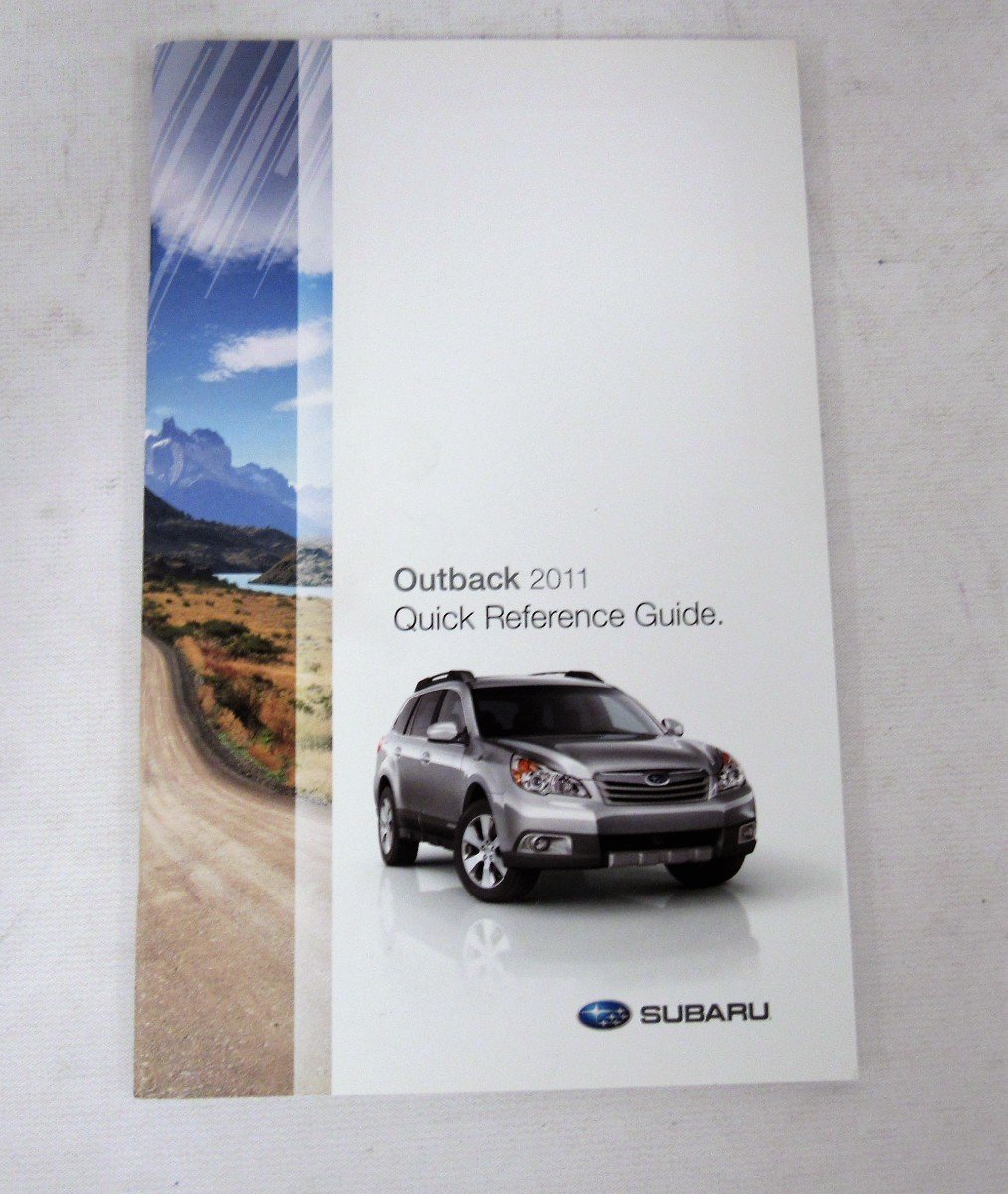 Cover of the Outback 2011 Quick Reference Guide