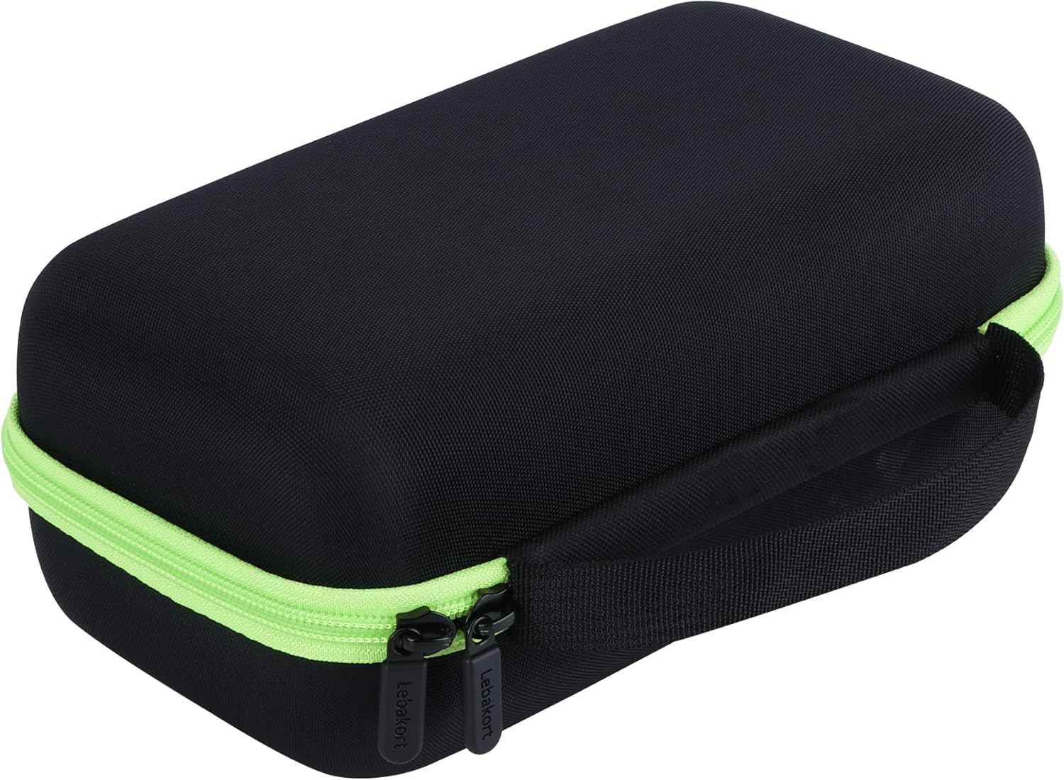 Storage Case Compatible with Brother P-Touch PTH110 / PTH111 Pro / PTE110 Portable Monochrome Label Maker (Black+Mint Green Zipper Case) - Image 6