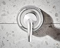 Vista 7 de Glyde WT371BN - Grifo de bañera de un solo mango de níquel cepillado con alcance de boquilla de 10 pulgadas