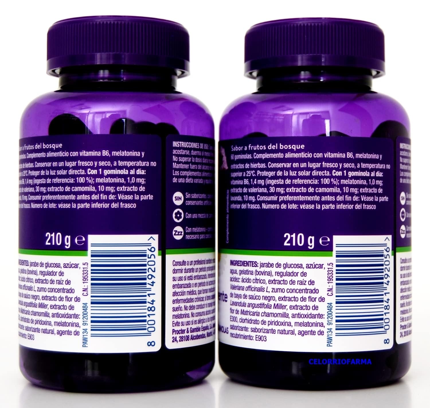 Zzzquil Natura Melatonina, Ayuda a Dormir Rápidamente, 60 Gominolas, Vitamina B6, Camomila, Valeriana, Lavanda.- PACK 2UN. (total 120 gominolas)