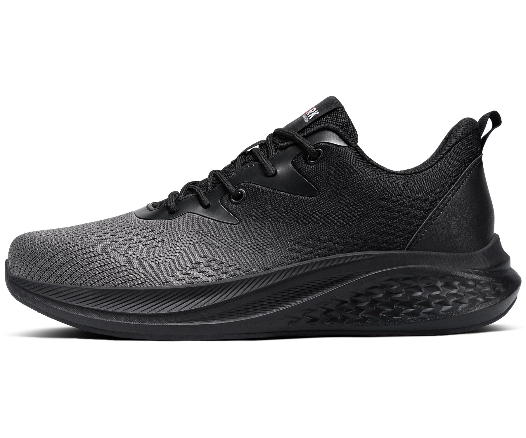 LARNMERN Slip On Steel Toe Work Shoes Men's Slip Resistant Safety Sneaker Lightweight Comfortable Shoe
