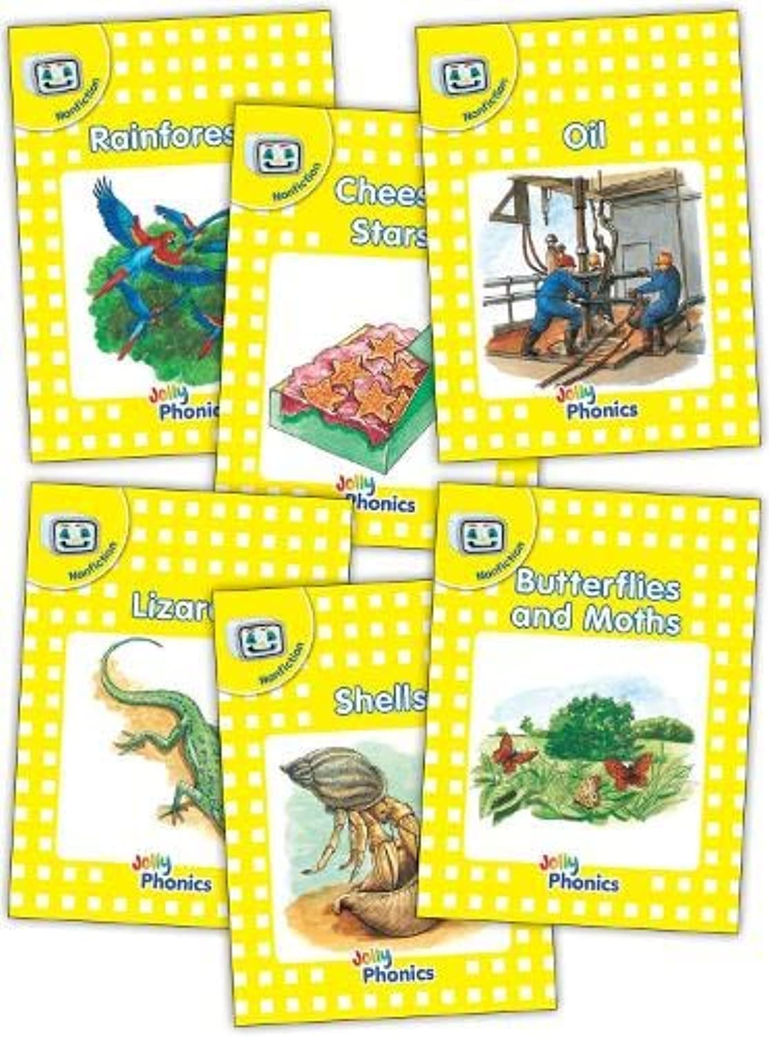 Jolly Phonics Readers, Nonfiction, Level 2: In Precursive Letters (British English edition)