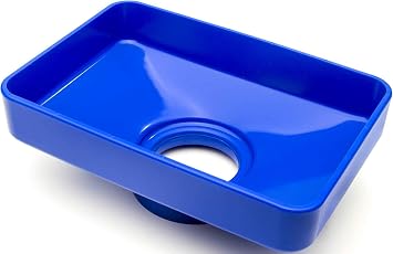 Sagan Life AquaFunnel BPA Free Funnel Makes AquaBrick Food Storage and Emergency Water Storage Stackable Containers Easy to Fill, Dimensions 9" L x 6.5" W x 3.25" H Also Works w/WaterBrick Systems