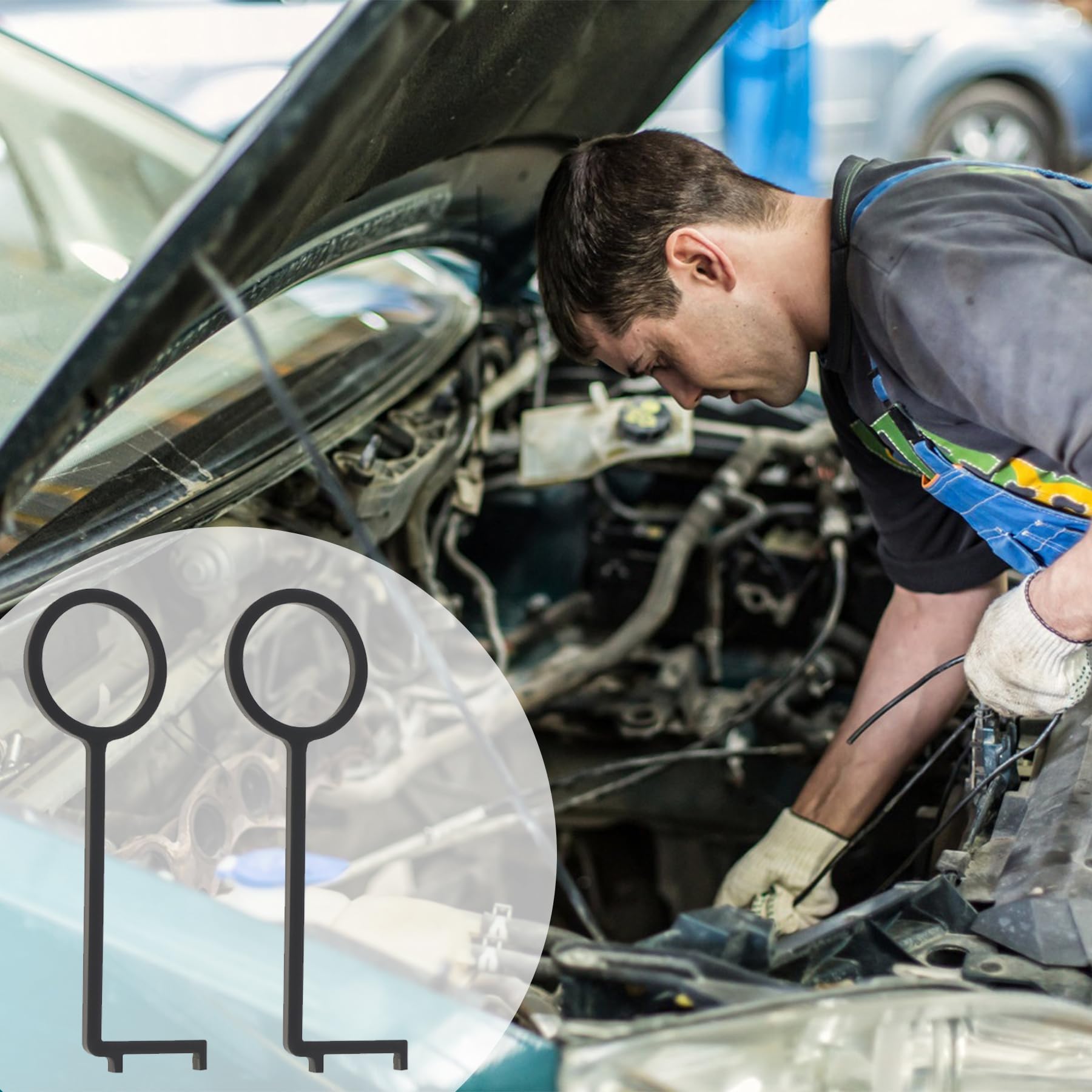 Strumento di controllo della cinghia di distribuzione per PureTech 1.0 e 1.2, indicatore di usura della cinghia PSA, strumenti di distribuzione per Citroen, Peugeot, Toyota