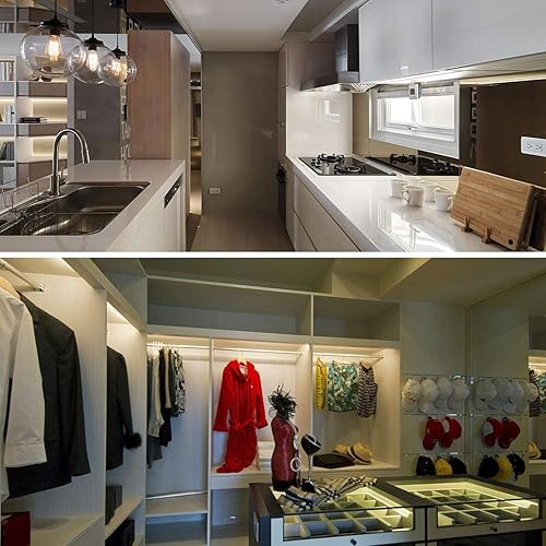 Miniatura 5 de Tubo de luz LED T8 T10 T12 de 2 pies, repuesto LED de 8 W para bombilla fluorescente de 24 pulgadas, equivalente a 20 W, 1120 lm, 5000 K luz blanca