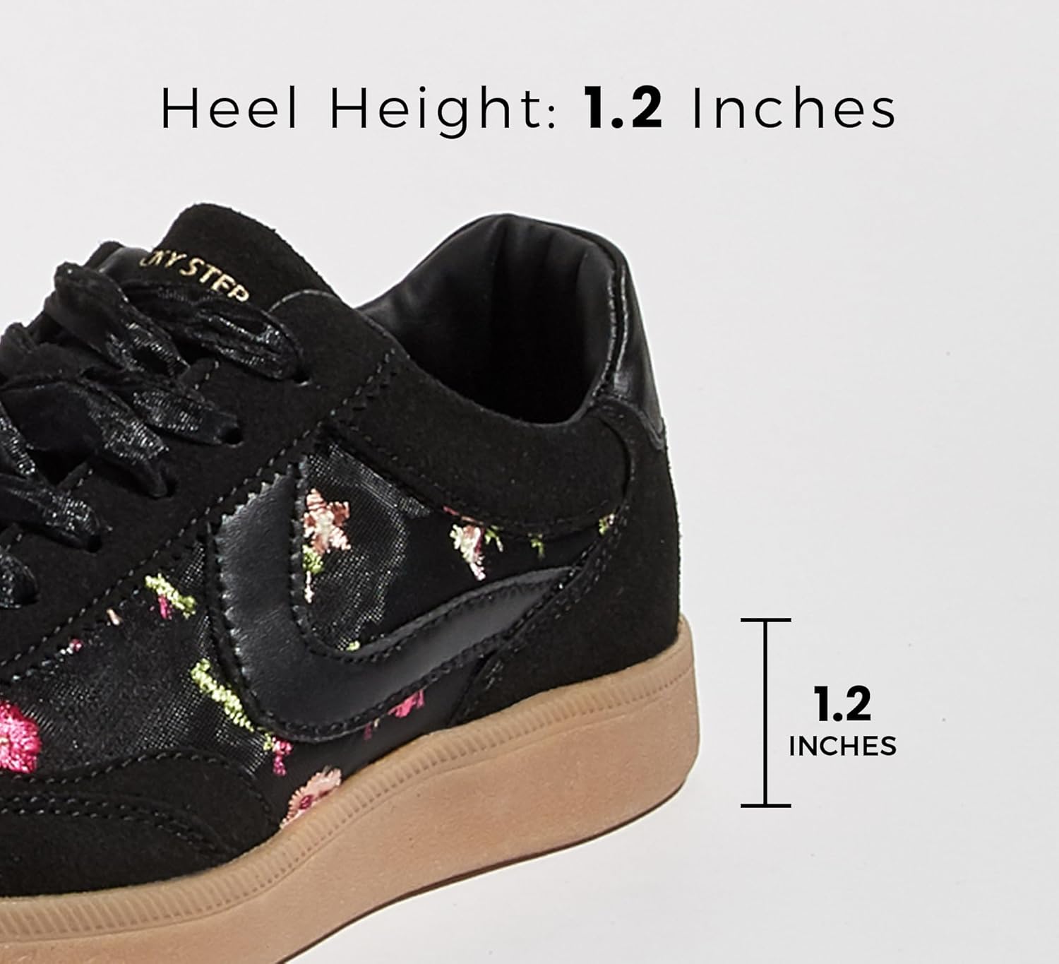 LUCKY STEP Women's Retro Fashion Sneakers Classic Casual Walking Shoes Non Slip Comfort Skate Shoes - Image 5