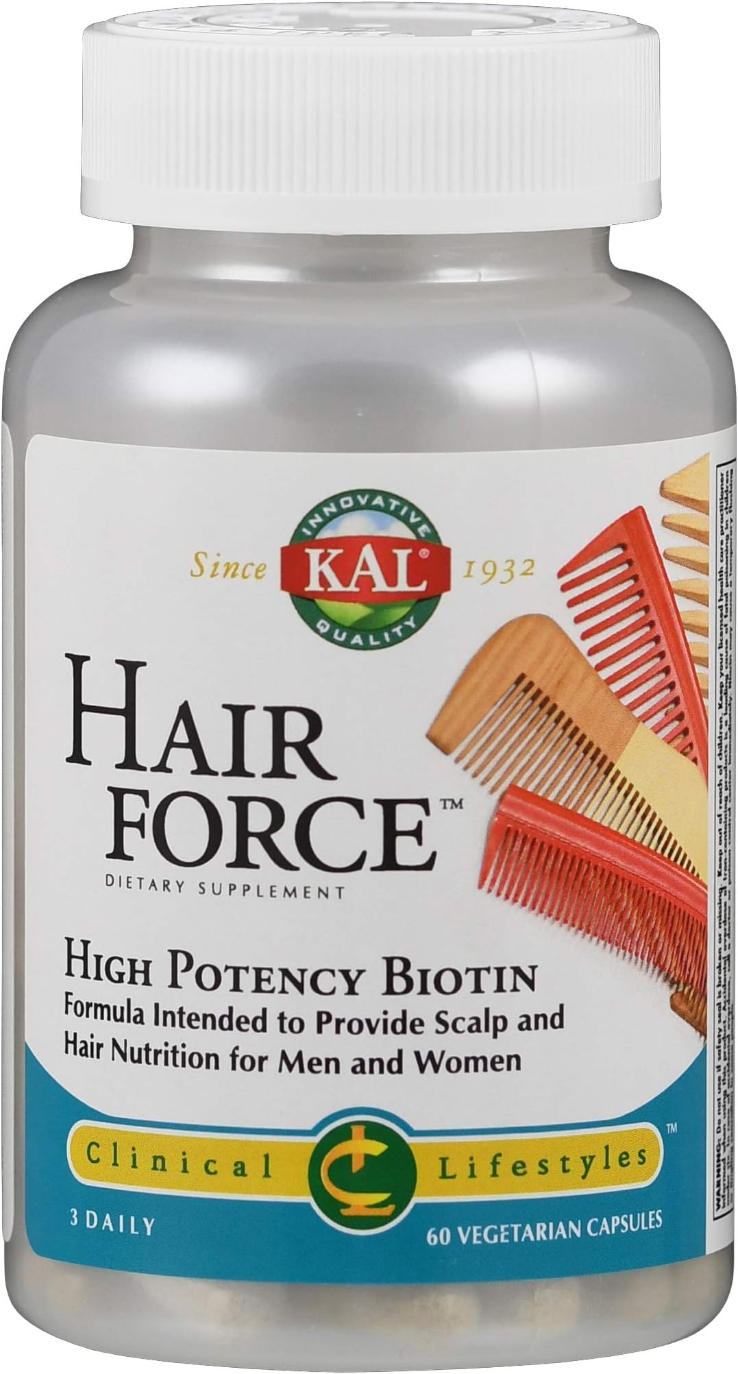 KALHair Force Capsules, 60 Count