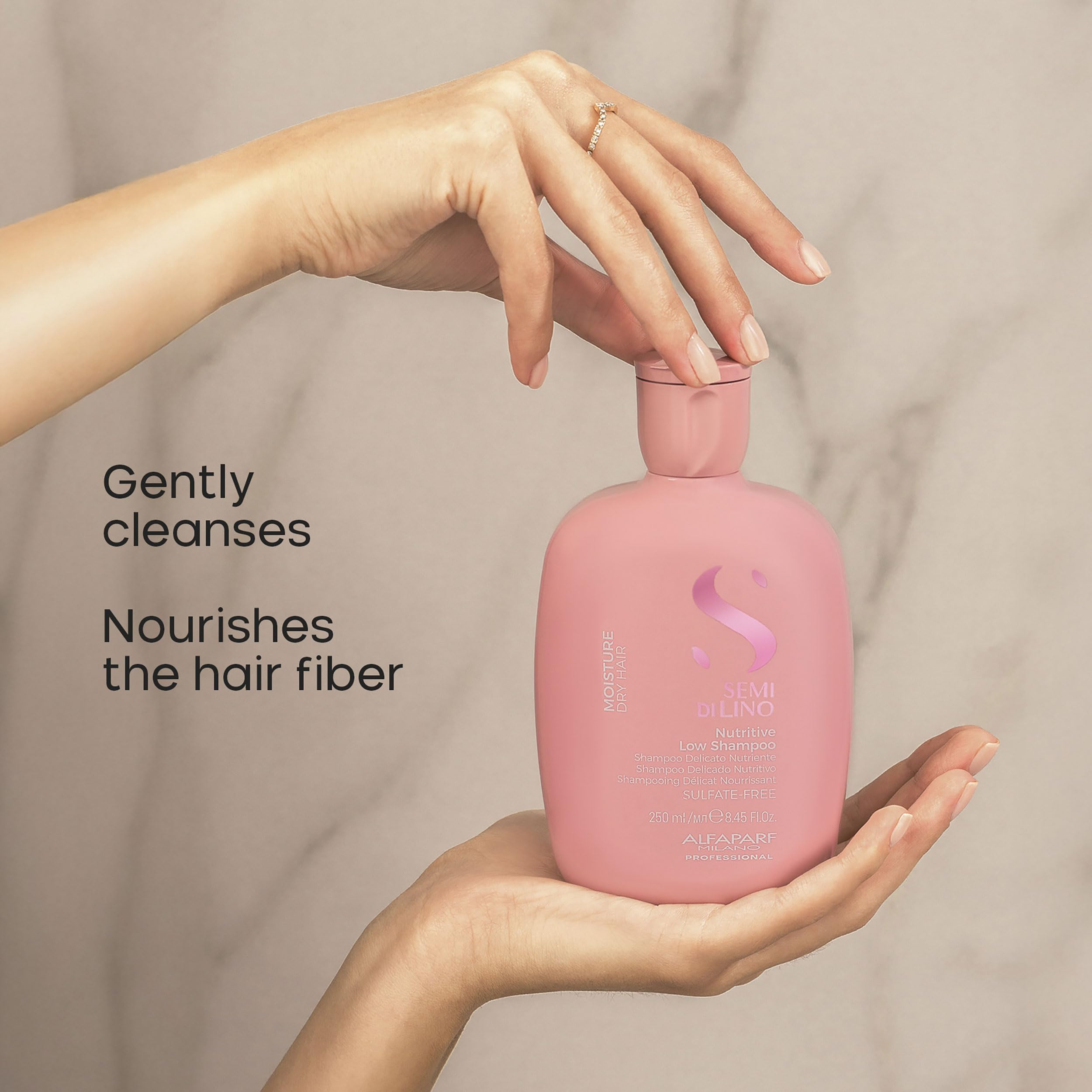 Alfaparf Milano Semi di Lino Moisturizing Shampoo for Dry Hair