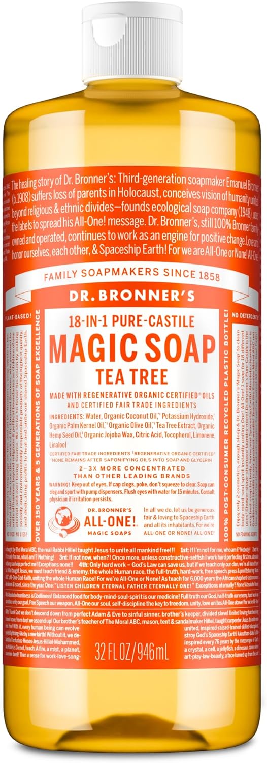 Dr. Bronner's Pure-Castile Liquid Soap 60ml