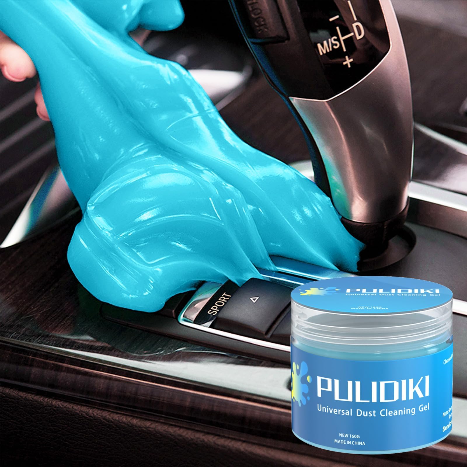 Cleaning Gel for Car, Car Kit Universal Detailing Automotive Dust Crevice Cleaner Auto Air Vent Interior Detail Removal Putty Keyboard Vents, PC, Laptops, Cameras