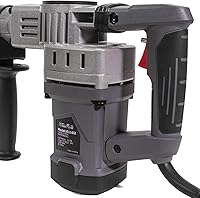 Vista 6 de XtremepowerUS Martillo eléctrico de demolición de 1400 W con interruptor de hormigón con (2) brocas de cincel con estuche de transporte