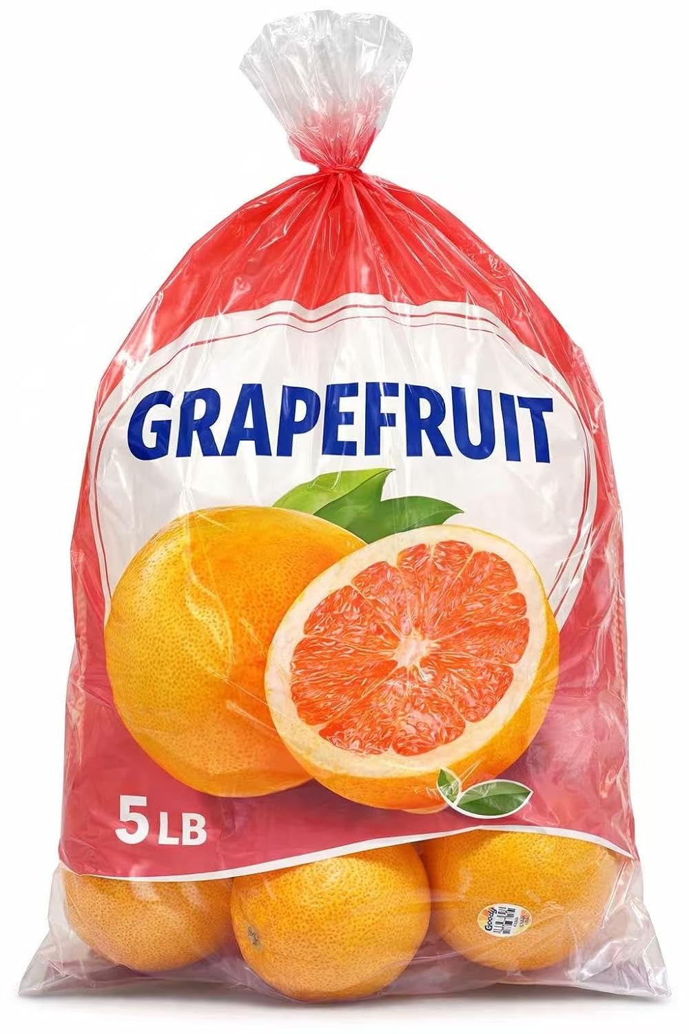 Fresh Red Grapefruit, 5 lb Bag – Sweet & Juicy Citrus Fruit
