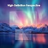 Protectores de pantalla compatibles con AYN Thor/Thor Pro, paquete de 6 repuestos de película de vidrio templado con dureza 9H, películas anti huellas y antirreflejo 5