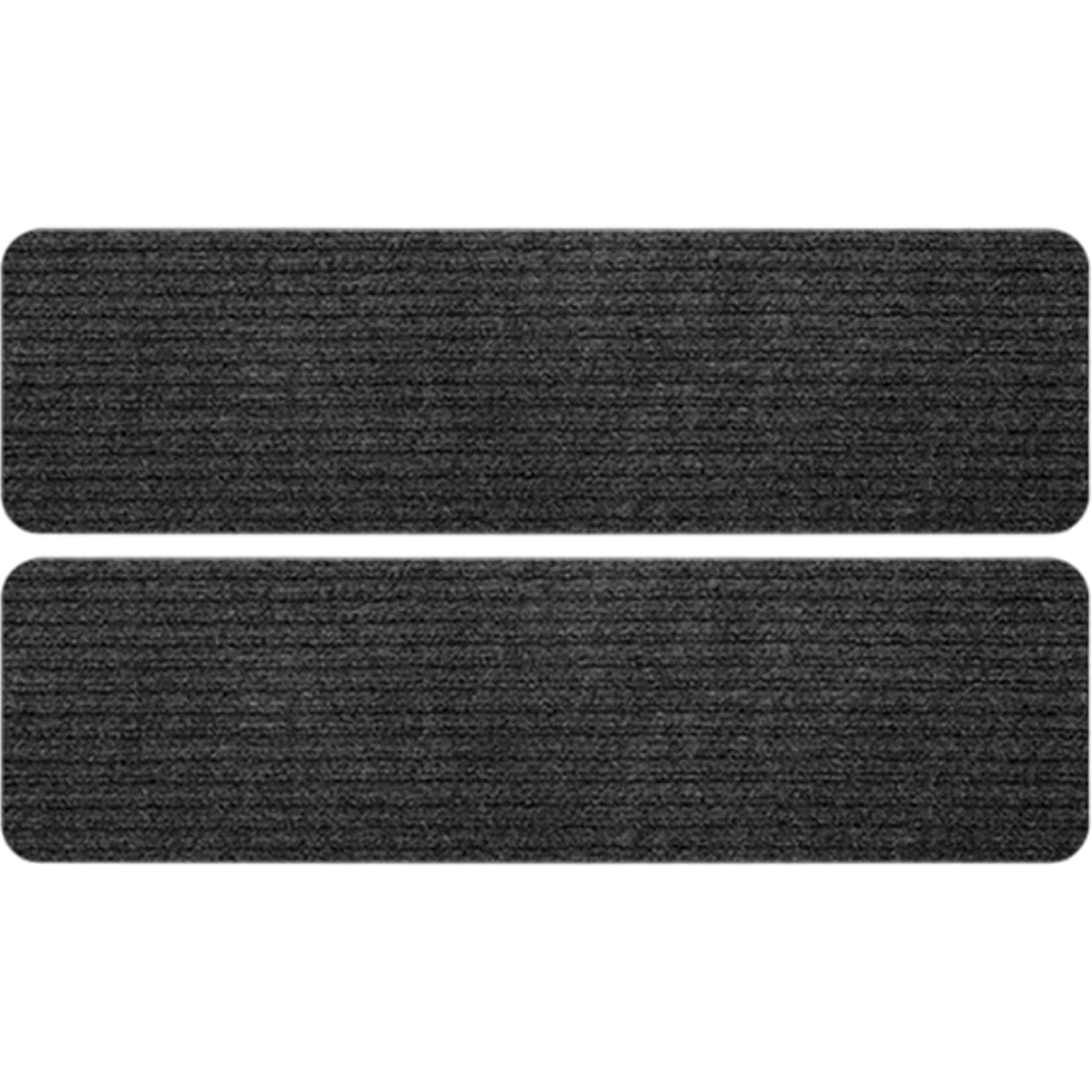 Alfombra para escaleras antideslizante lavable de 8x30 pulgadas para peldaños de madera pack de 2