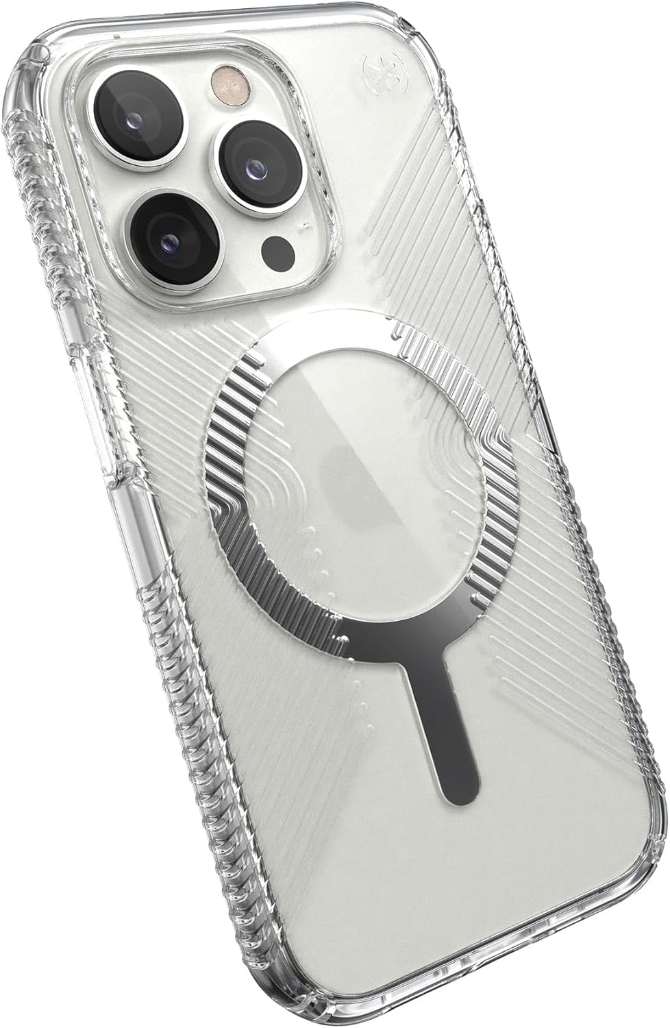 Speck Presidio Perfect Clear Grip Case for Apple iPhone 14 Pro Silver OPEN BOX