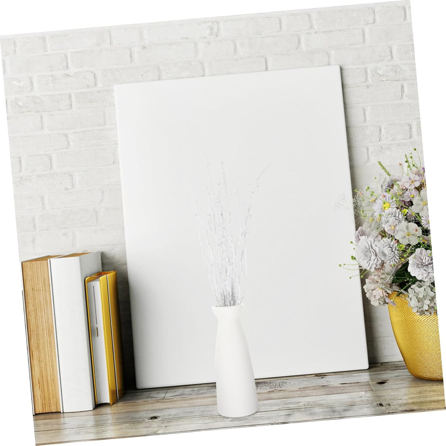 Zerodeko 10pcs Decorative Dried Branches for Home Decor Natural Birch Twig Stems for Vases Crafting and Centerpieces Realistic Household Twigs for Artistic Arrangements