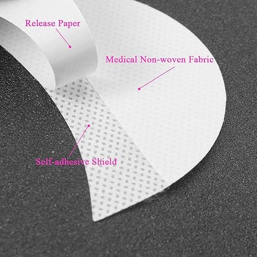 Miniatura 3 de 200 protectores de sombra de ojos, almohadillas profesionales sin pelusa para debajo de los parches, evita residuos de maquillaje para extensiones