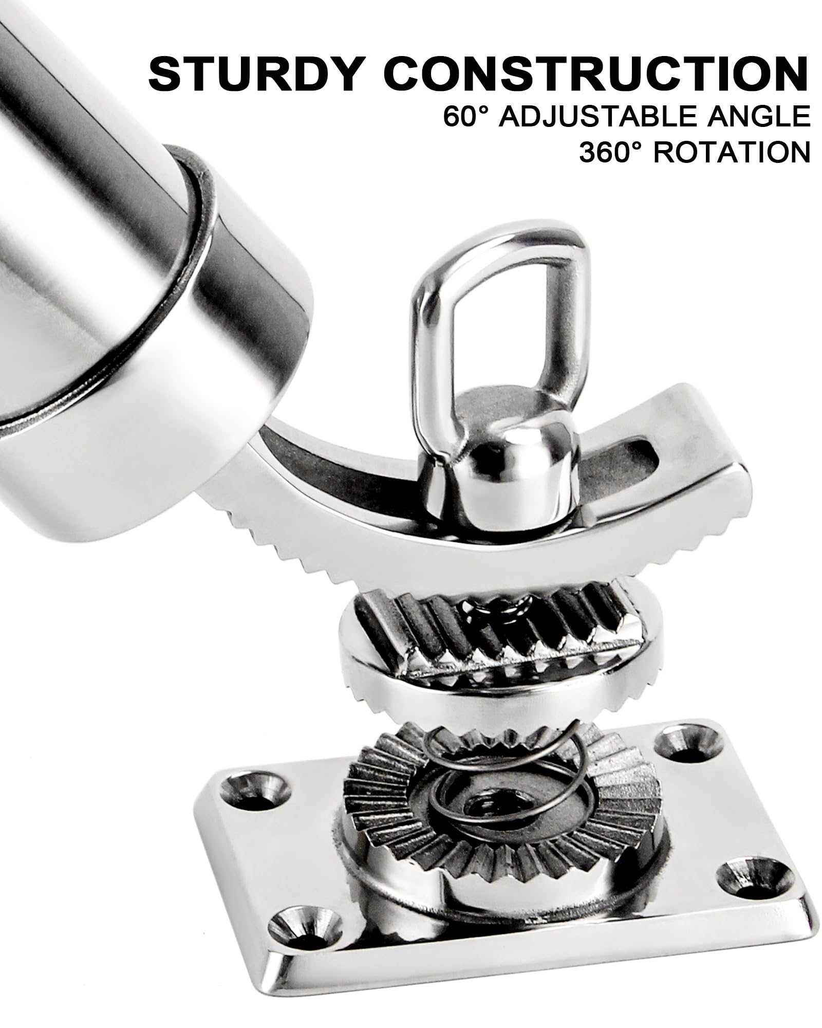 Amazon.com: Mojiate 2-Pack Stainless Steel Fishing Rod Holder | 360 Rotating Deck Mount | 1.8" Rod Compatibility | Trolling Rod Holder for Boats, Yachts & Kayaks : Sports & Outdoors Amazon.com: Mojiate 2-Pack Stainless Steel Fishing Rod Holder | 360 Rotating Deck Mount | 1.8" Rod Compatibility | Trolling Rod Holder for Boats, Yachts & Kayaks : Sports & Outdoors