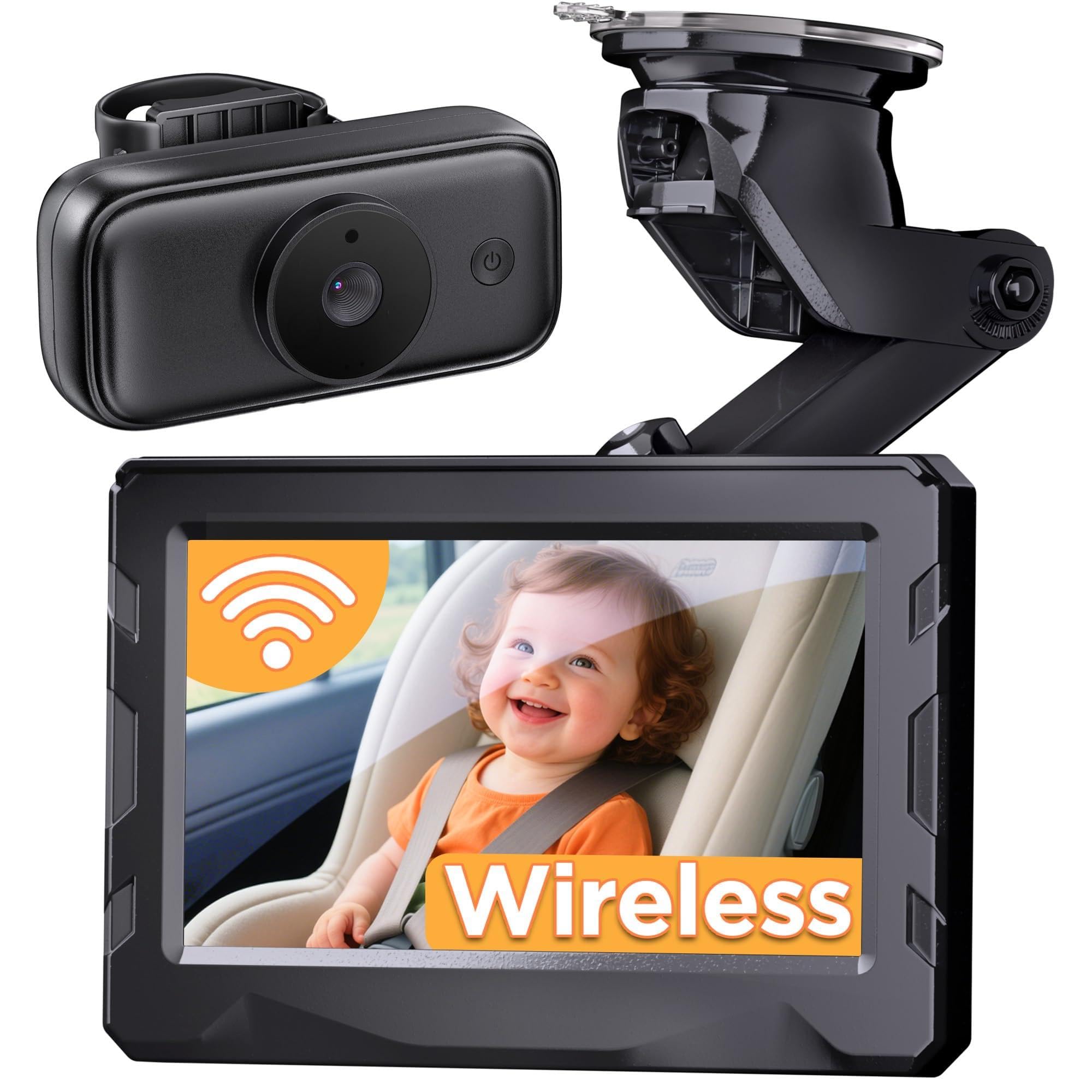 NUOTUN Wireless Baby Car Camera ABS-61