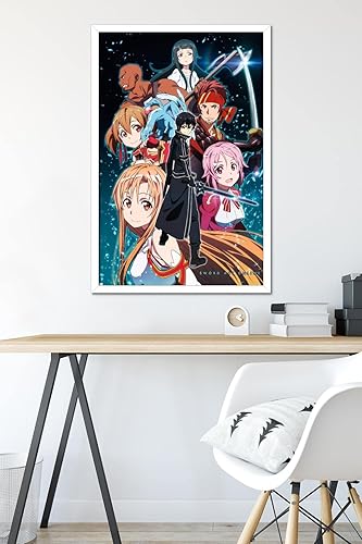 Miniatura 6 de Trends International Sword Art Online - Póster de pared de arte clave 2