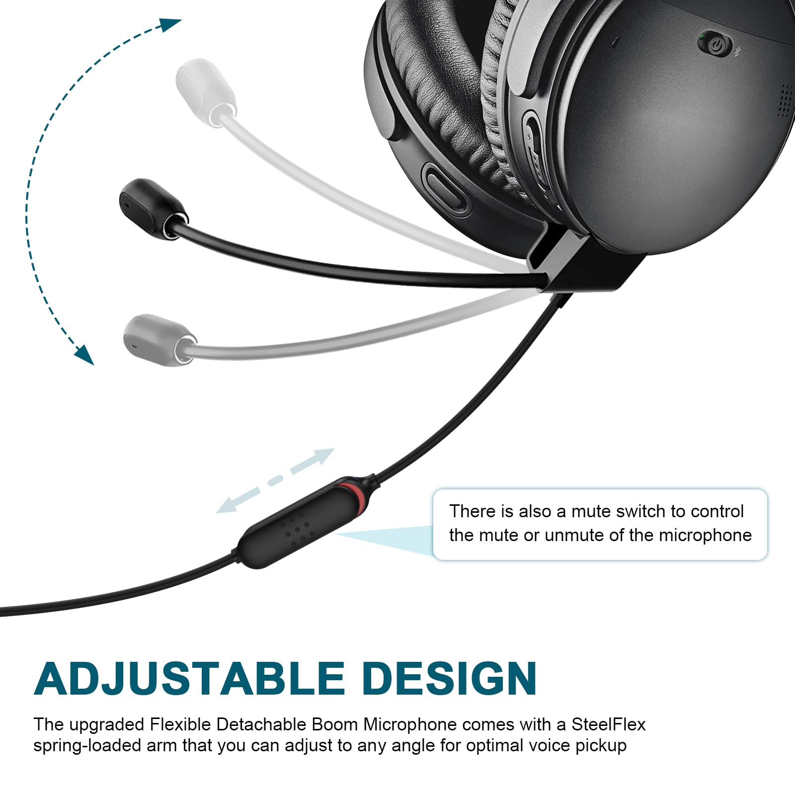 Amazon.co.jp: Gneinour QC45マイク Bose QC45ワイヤレスノイズ