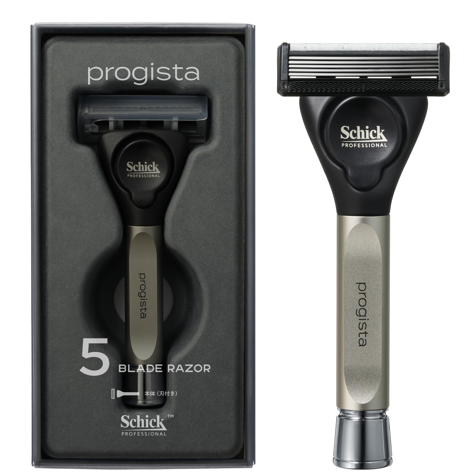 京さんのカミソリ　Razorkyo 5枚刃ホルダー　Gillette　理容 最新型 【京さんのカミソリ Razor Kyo スリム】右利き専用 理容業務用