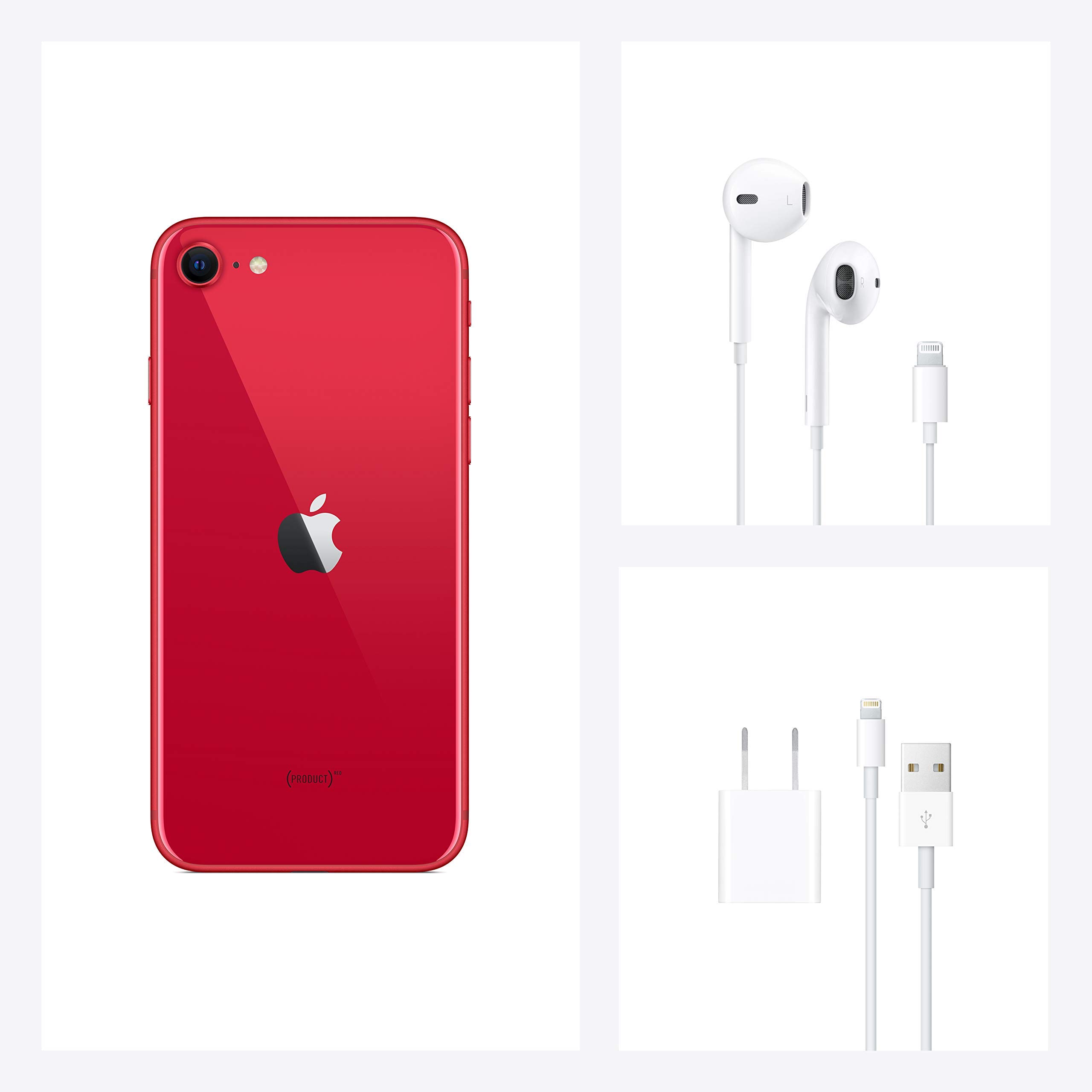 Amazon.com: Apple iPhone SE, 64GB, Red - for Cricket Wireless 