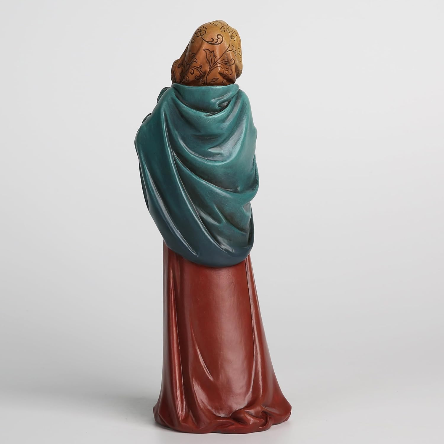 BC Catholic Madonna of The Streets Statue, Blessed Virgin Mary Figure, Holy Mother Home Décor, Religious Gift 9.2" H, Renaissance Sculpture Handmade by Buildclassic - Image 8