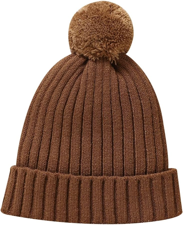 Neiwech Baby Beanie Winter Hat Infant Newborn Toddler Knitted Warm Skull Caps for Boys Girls