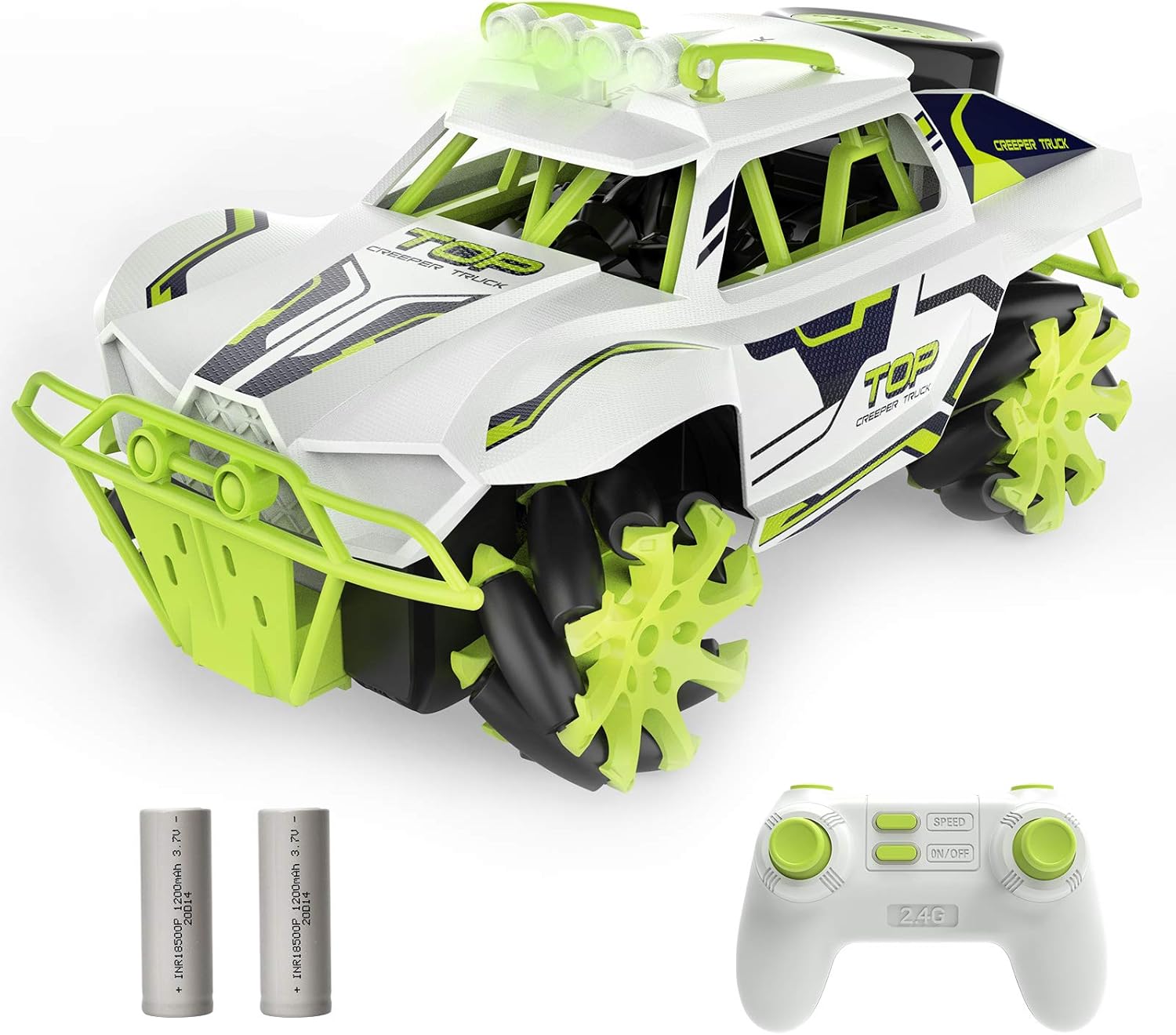 Amazon.co.jp Holyton HT10 RC Car for Kids, OffRoad Jeep RC Car, 360