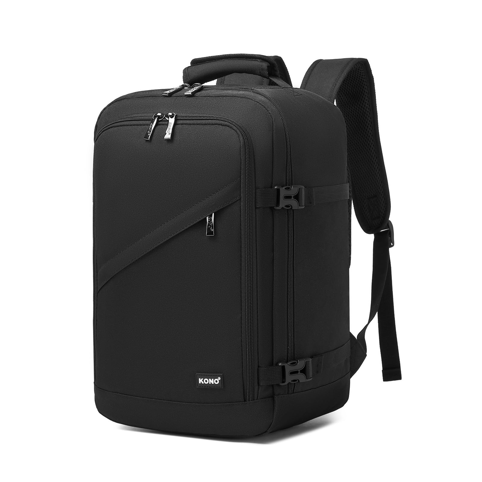 Kono Ryanair Cabin Bags 40x30x20 40x20x25 Underseat Bags Travel Backpack Cabin Size Carry-ons Hand Luggage Bag Waterproof Ryanair Underseat Backpack for Man&Woman Beige — view 12