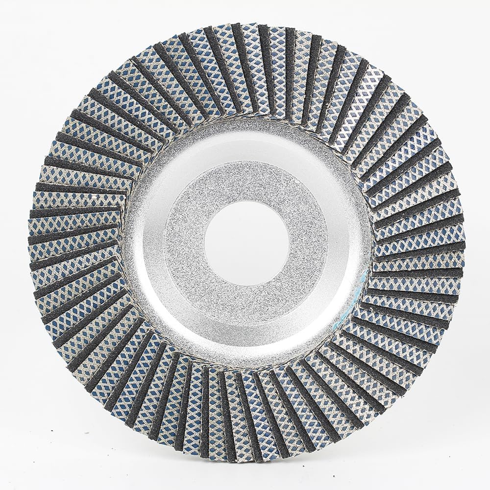 Disque abrasif diamanté à rabat 115 x 22,23 mm pour pierre béton verre métal