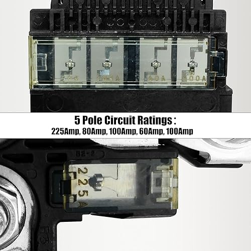 Miniatura 2 de Fusible Fusible Fuselink Fusible de batería con terminal de batería positivo para Nissan Sentra 2007-2012 Juke 2015 Fusible de enlace fusible con