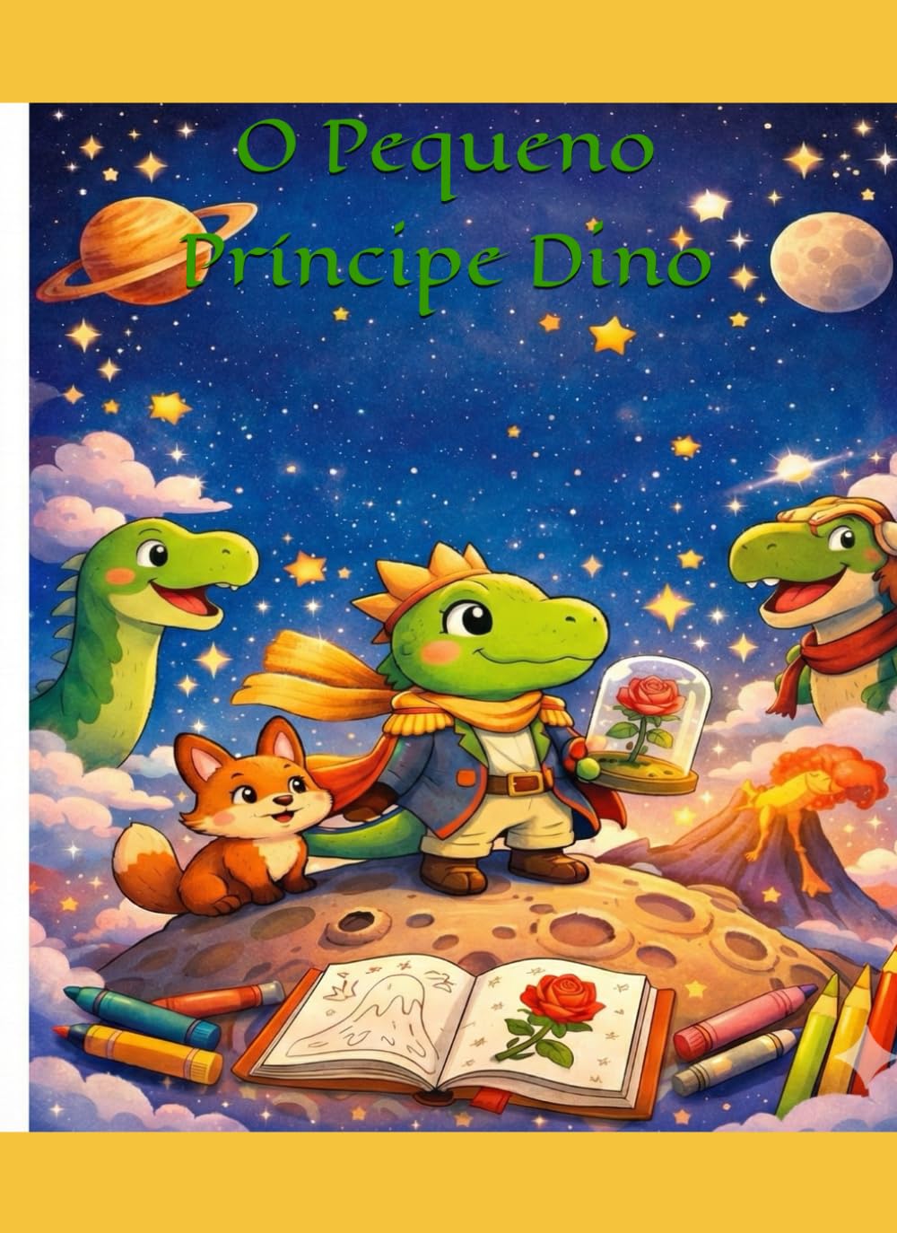 O Pequeno Príncipe Dino: Série Pequenos Pensadores Jurássicos - Uma Aventura Filosófica sobre Amizade e Sentimentos para Crianças
