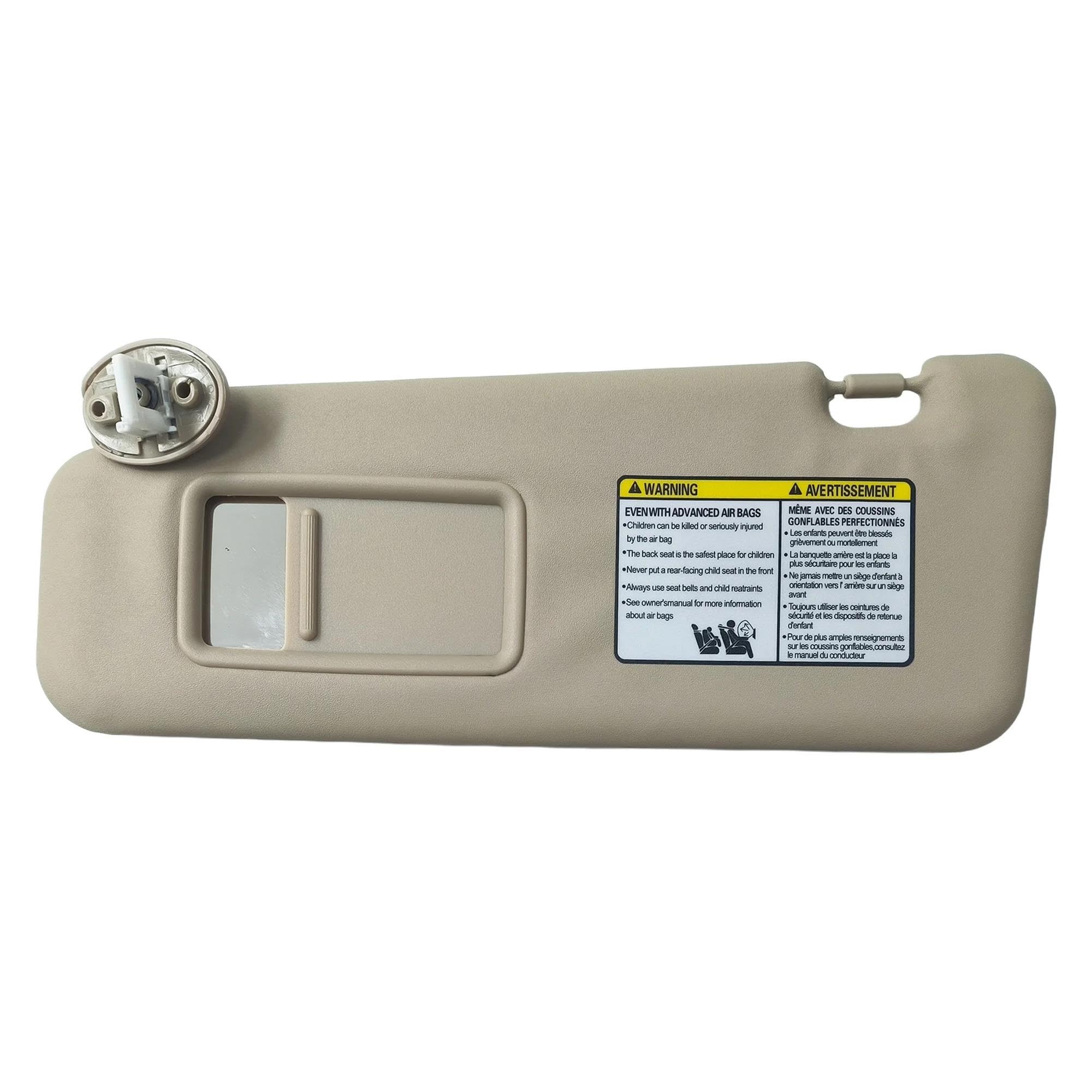 Tendine Parasole Auto Auto Visiera Parasole Per Toyota Per Highlander 2008-2013 Interni Sun Shield Bordo 74320-0E050-B0 Parasole Parabrezza(Beige Left)