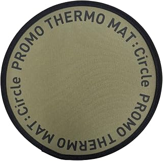 PROMO THERMO｜【B品】プロモサーモマット サークル ブラックシリカ 犬猫用 ペットマット ペットS [直径30cm オリーブグリーン] | 遠赤外線, 蓄熱保温, 温活, 冷え対策, 洗える, 保温, 日本製