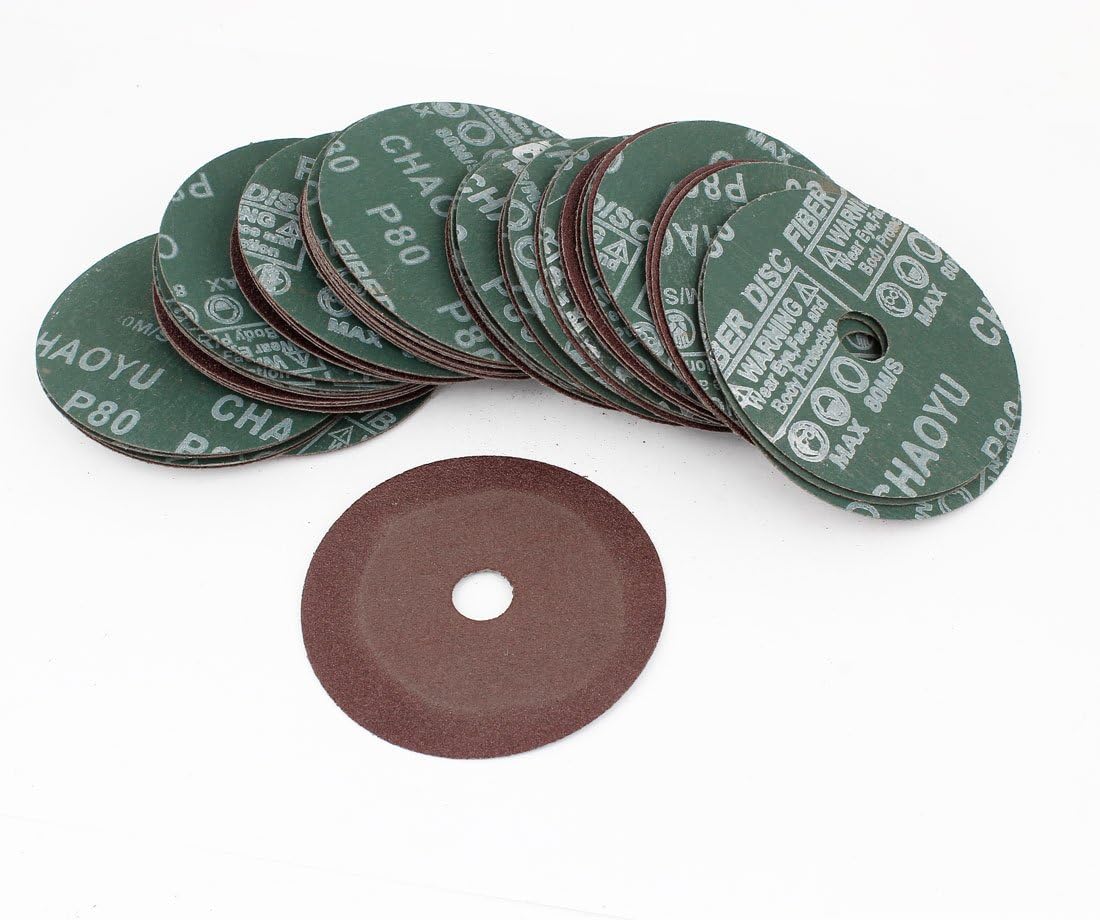 100mm x Sander Accessories 16mm x 1mm Grinding Abrasive Fiber Disc Wheel Accessories & Parts 50 Pcs