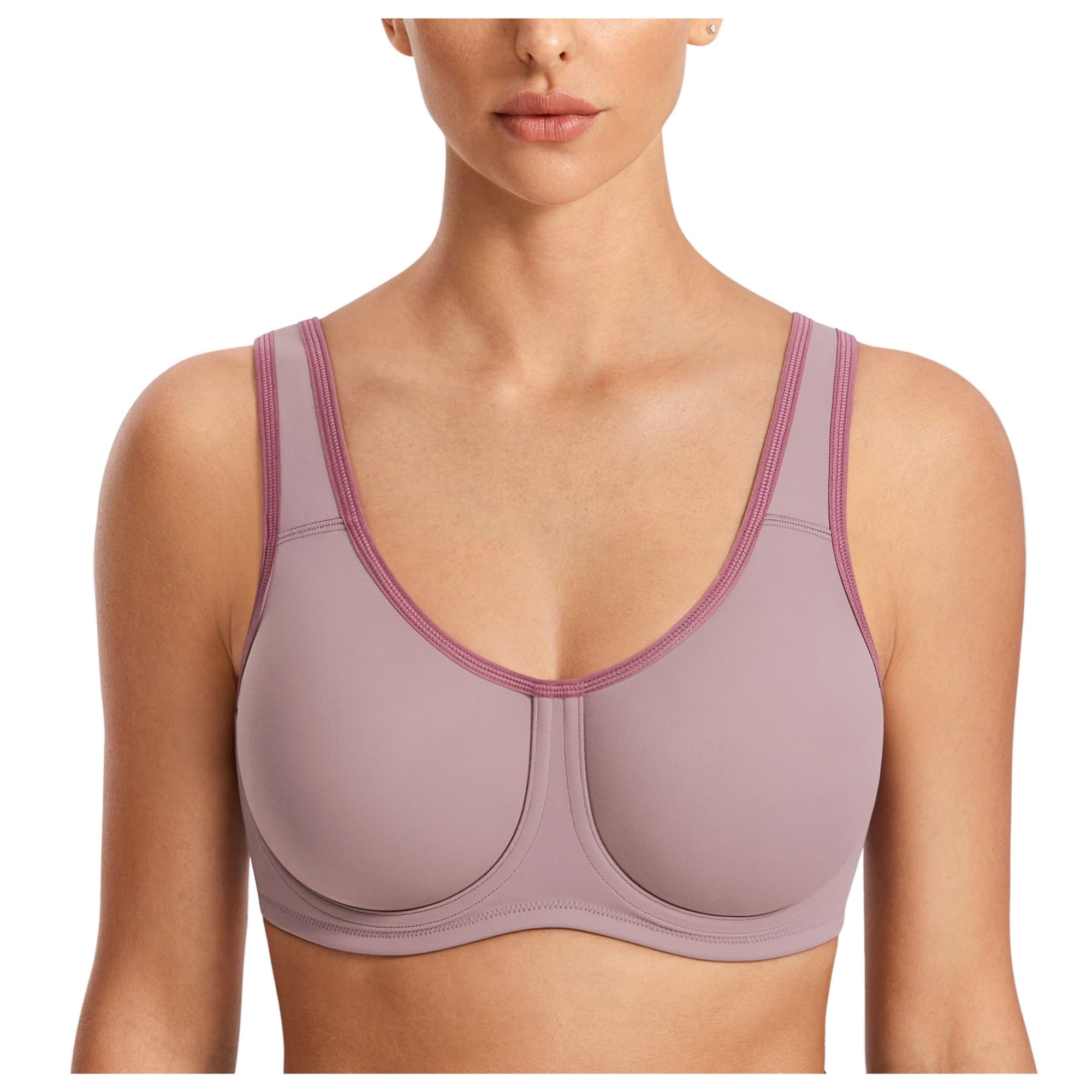 Sport Bra Women Control Gym Fitness Tops Activewear Beathable Yoga Curve Underwear
