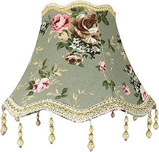 30+ Charming Vintage Ceramic Dog Decor Ideas 62 Fabric Vintage Lamp Shade: Small Floral Lamp Shade for Table Lamps, Vict...