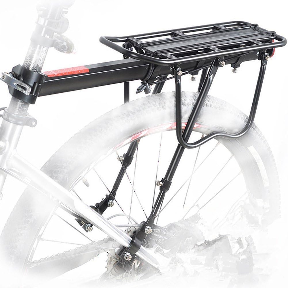 COMINGFIT 110LBS Capacity Adjustable Bike Luggage Cargo Rack