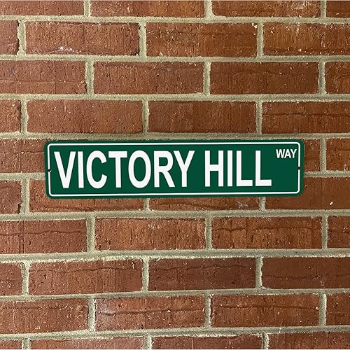 Vista 497 de Ohio Mountains Pick Your Mountain Compatible/repuesto para Ballards Hill United States Mountain Aluminio Metal Tin Street Sign Style decoración