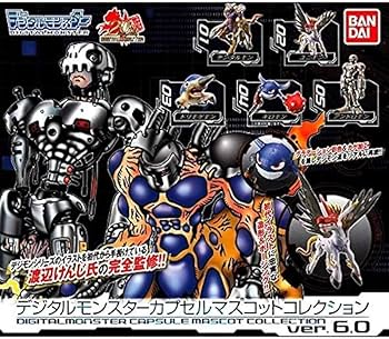 デジタルモンスターカプセルマスコットコレクション全種類 レビュー デジタルモンスター カプセルマスコットコレクション